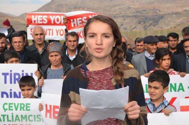 Köylülerden Hes Protestosu