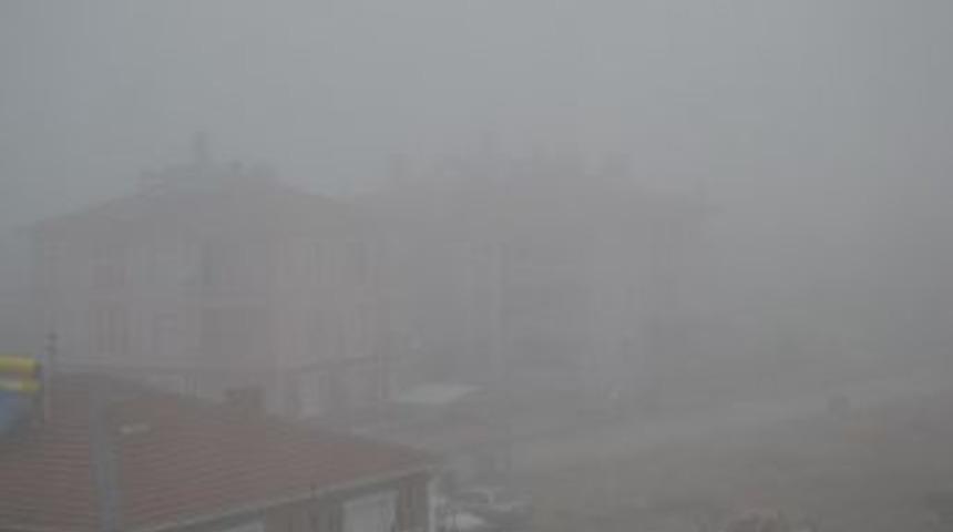Kulu&rsquo;da Yoğun Sis Etkili