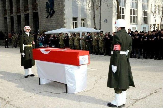 Şehit Uzman Çavuş Selçuk Paker İçin Tören Düzenlendi