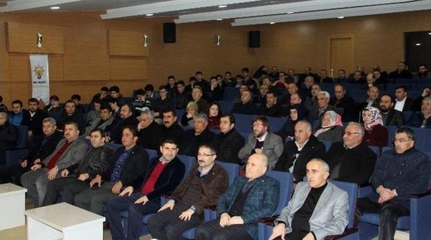 Ak Parti &Ccedil;orum İl Başkanı Bekiroğlu: "başkanlık Sisteminin Arkasındayız"