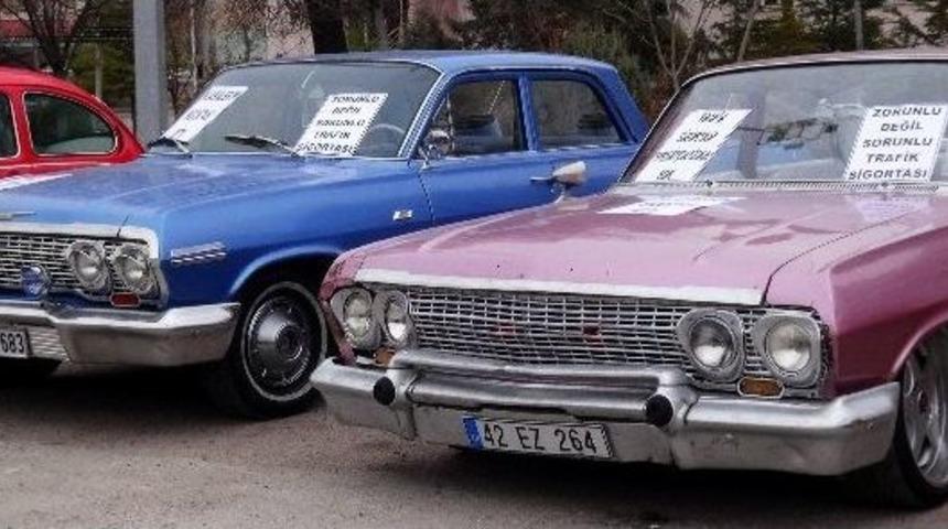 Klasik Ara&ccedil; Tutkunlarından Sigorta Artışına Pankartlı Tepki