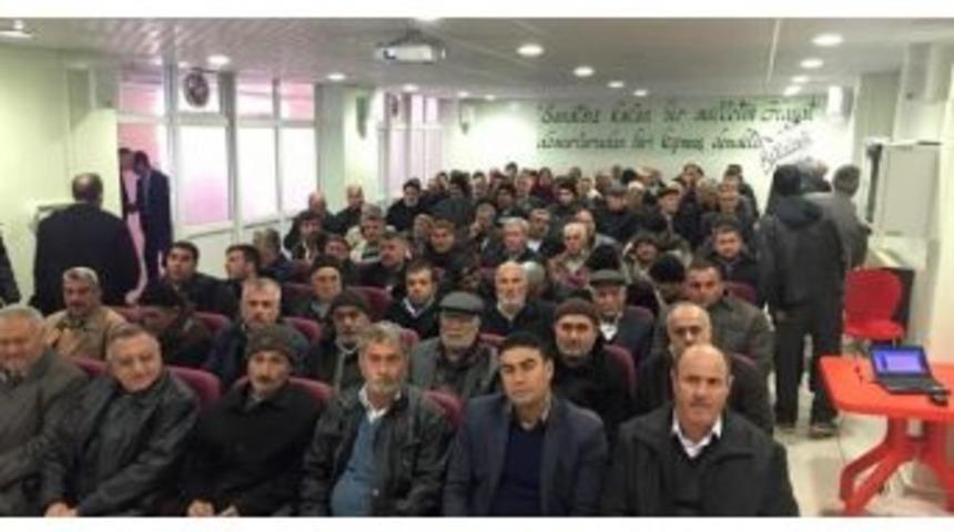 Bitki Koruma &Uuml;r&uuml;nleri Uygulayıcılarına Eğitim Verildi