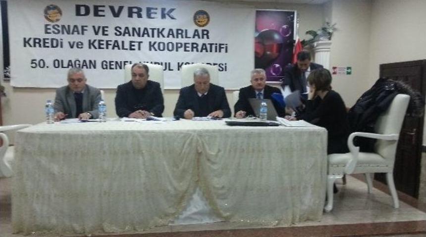 Devrek Esnaf Ve Sanatkarlar Kredi Ve Kefalet Kooperatifinden Genel Kurul Kongresi