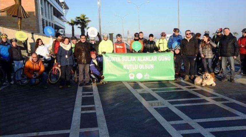 Kızılırmak Deltası İ&ccedil;in Pedal &Ccedil;evirdiler