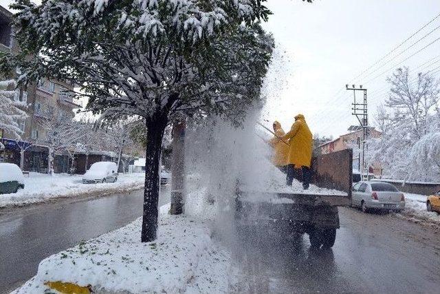 Muş’ta Kar Temizliği