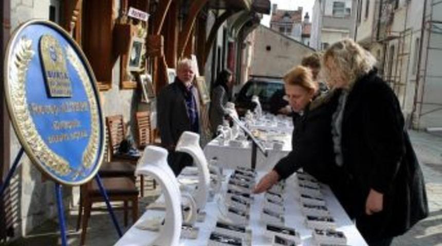 Sedef Ustası Karazeybek&rsquo;ten Mudanya&rsquo;ya Sergi