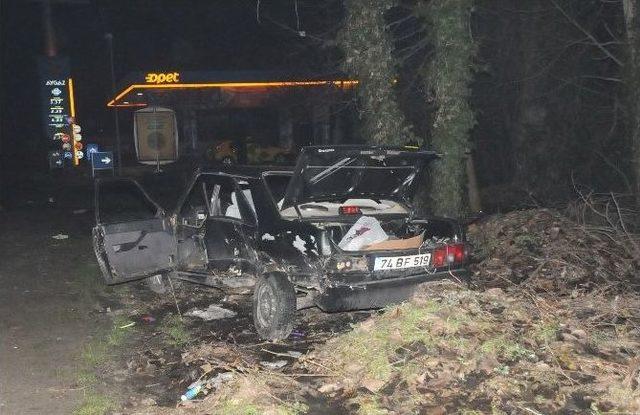 Zonguldak’ta Trafik Kazası: 4 Yaralı