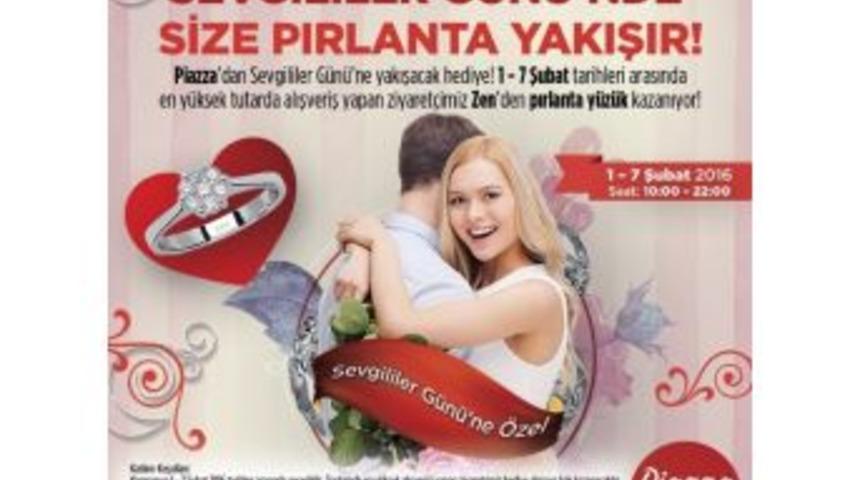 Piazza&rsquo;dan Sevginin Kıymetini Bilenlere Pırlanta Y&uuml;z&uuml;k Hediye