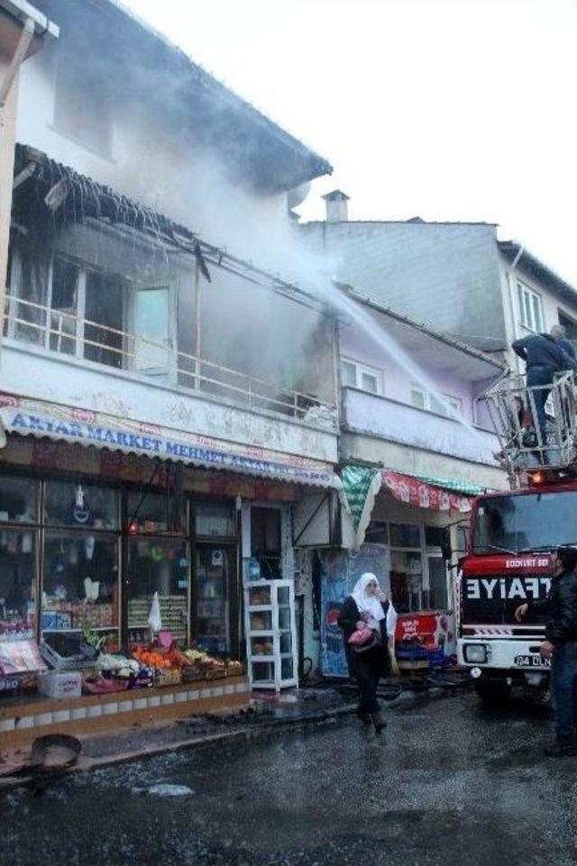 Bozkurt’ta Korkutan Yangın