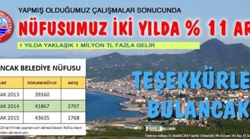 Bulancak N&uuml;fus Artışı İle Dikkat &Ccedil;ekiyor