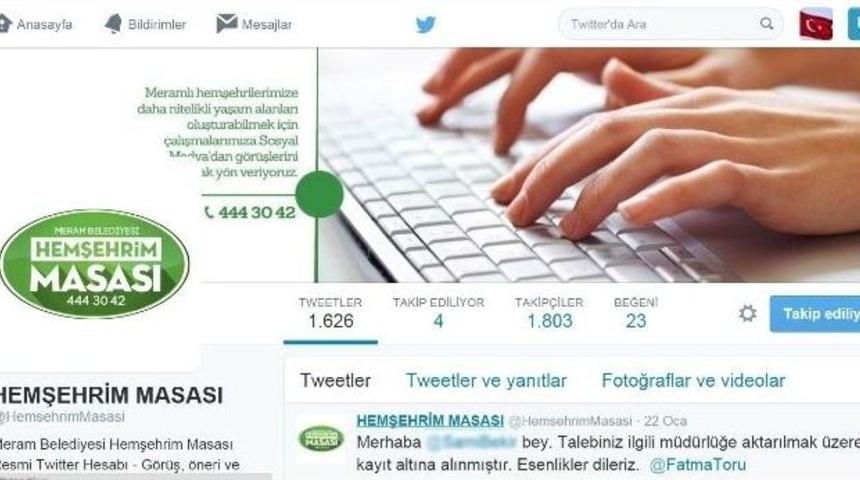 Meram&rsquo;da Hemşehrim Masası &Ccedil;&ouml;z&uuml;m &Uuml;retiyor