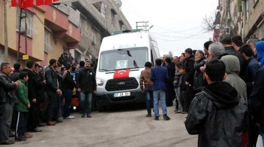 Gaziantepli Şehidin Cenazesi Baba Ocağına Getirildi