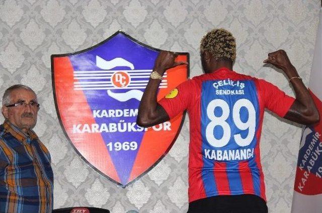 Kongolu Forvet Kabananga Karabükspor’a İmza Attı