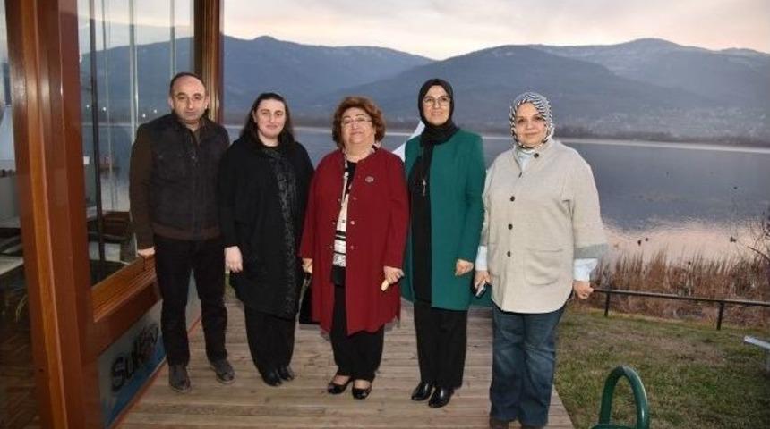 Başkan &Uuml;z&uuml;lmez Birleşmiş Milletler Kadın Birimini Ağırladı