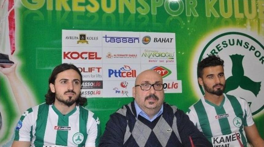 Giresunspor&rsquo;da Yeni Transferler İmzayı Attı
