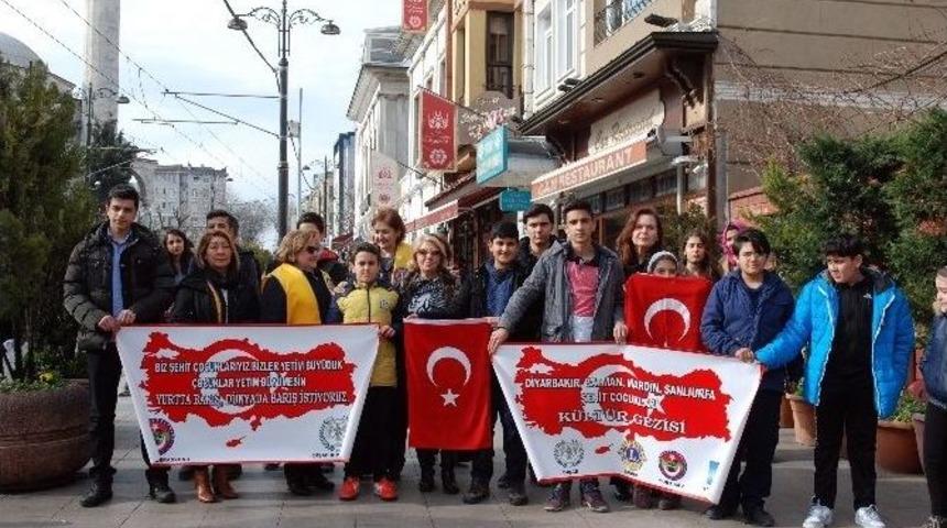 Şehit &Ccedil;ocuklarının Sultanahmet Ziyareti
