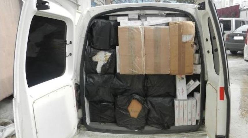 Malatya&rsquo;da 47 Bin Paket Ka&ccedil;ak Sigara Ele Ge&ccedil;irildi