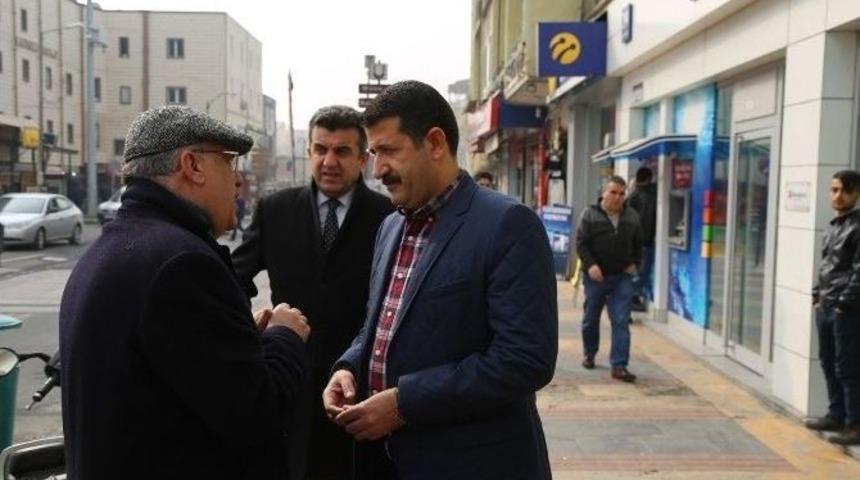 Ekinci, Vatandaş Ve Esnafı Dinledi