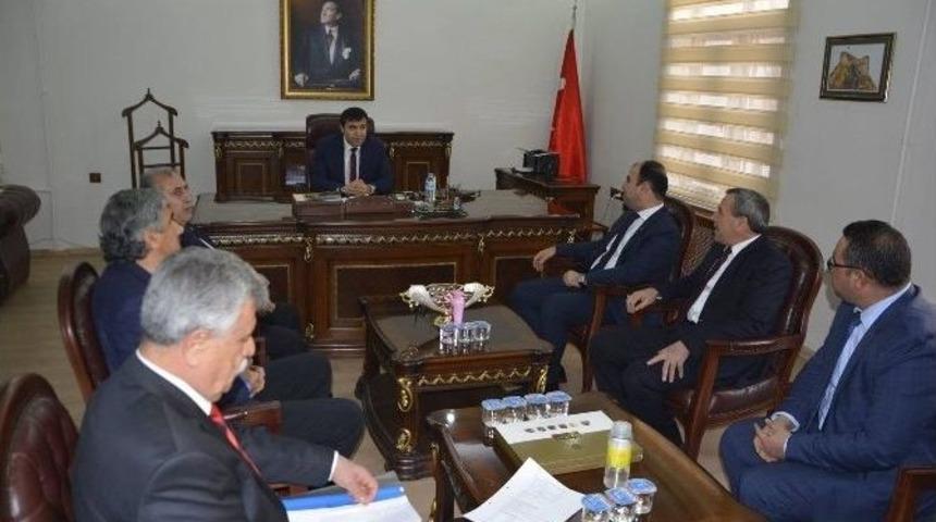 Viranşehir De Kaymakam Citer İl&ccedil;e Sorunlarını &Ccedil;ift&ccedil;i&rsquo;ye İletti