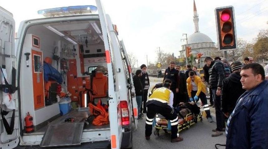 Kask Hayat Kurtardı