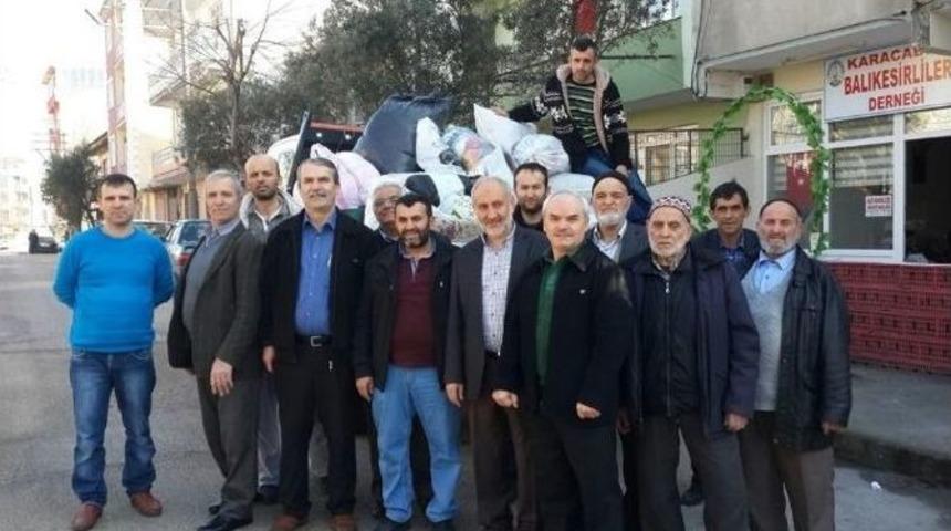 Balder&rsquo;den Bayırbucak T&uuml;rkmenlerine Yardım