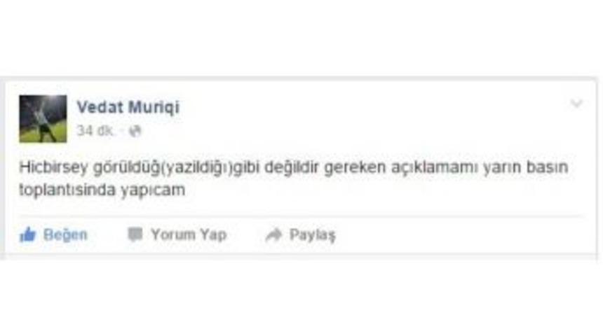 Vedat Muriqi Basının &Ouml;n&uuml;ne &Ccedil;ıkacak