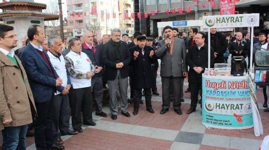 Nazilli&rsquo;den T&uuml;rkmenlere İki Tır Yardım G&ouml;nderildi