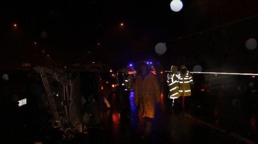 Bolu&rsquo;da Trafik Kazası 2&rsquo;si Ağır 7 Yaralı