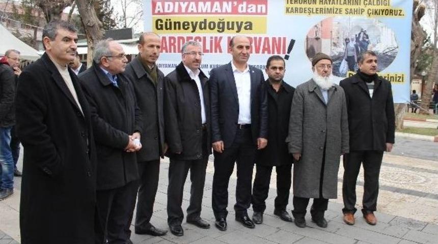 Adıyaman&rsquo;da G&uuml;neydoğu&rsquo;ya Kardeşlik Kervanı