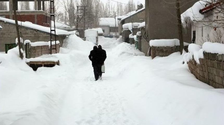 Ağrı&rsquo;da Kar Yağışı