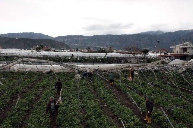 Demre’de Hasar Tespit Çalışmaları Tamamlandı