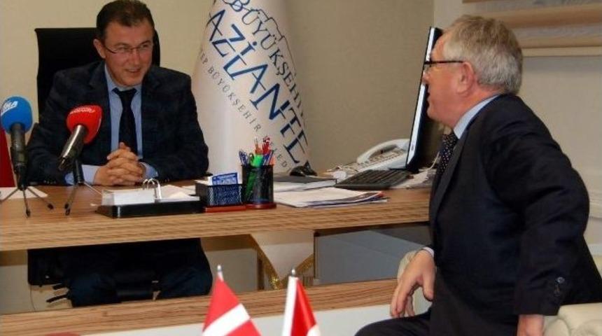 Danimarka B&uuml;y&uuml;kel&ccedil;isi Medsen, Gaziantep&rsquo;te