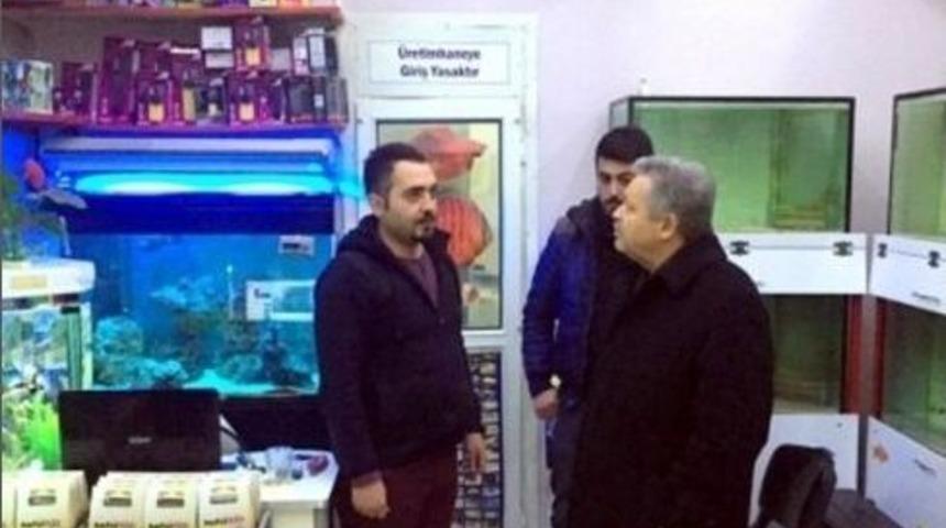 Vali Kahraman &Ccedil;arşı Esnafını Ziyaret Etti