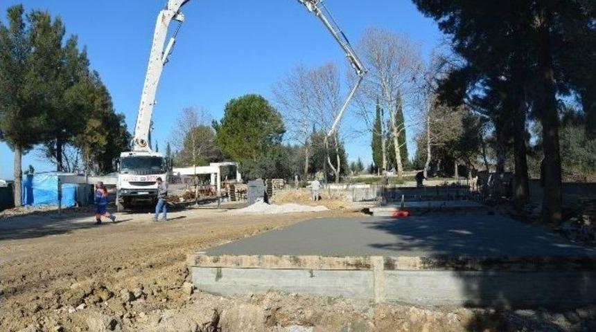 B&uuml;y&uuml;kşehir&rsquo;den, İmamoğlu Mezarlığı&rsquo;na İdari Bina