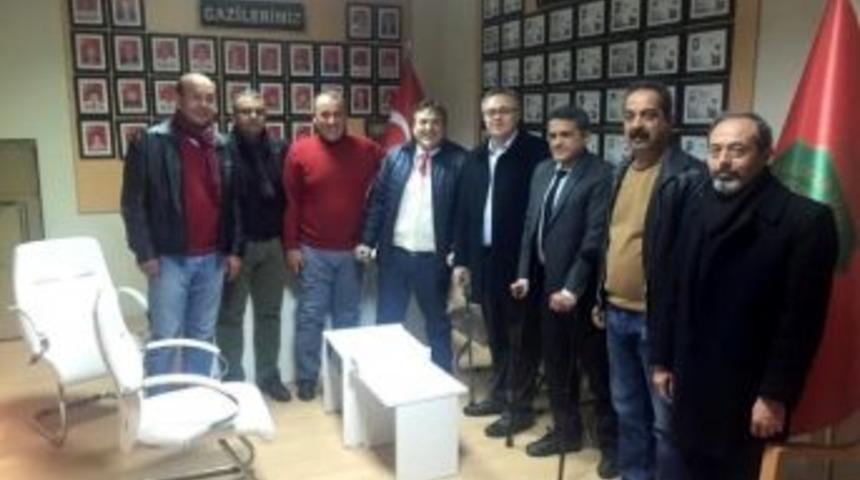 Uşak Chp&rsquo;den Şehit Yakınları Ve Gazilere Ziyaret