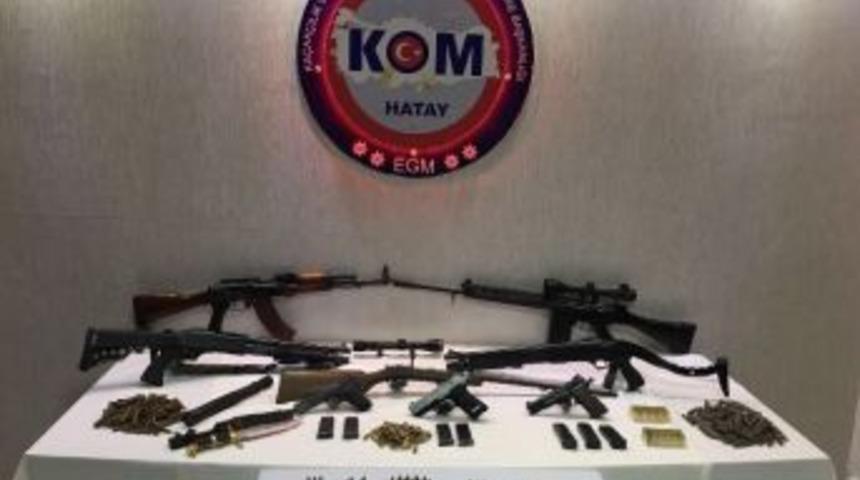 Hatay&rsquo;da Ka&ccedil;ak Silah Operasyonu