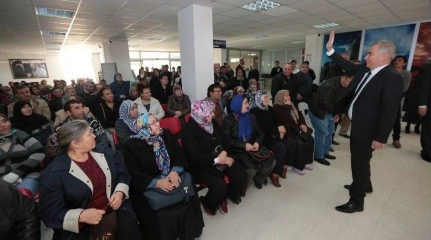 Başkan Zolan Vatandaşların Derdini Dinledi