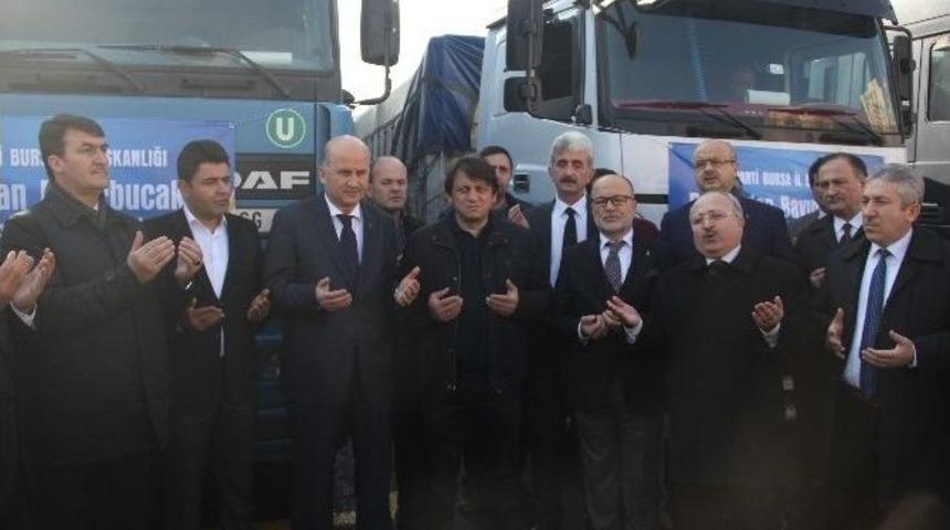 Ak Parti Bursa&rsquo;dan Bayırbucak&rsquo;a Yardım Yağıyor