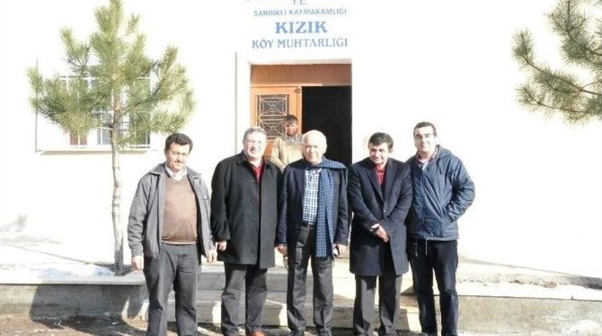 Sandıklı Kızık K&ouml;y&uuml;ne K&ouml;y Konağı Yapıldı