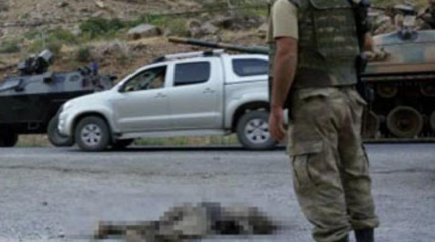 Teröristler karakola kadar girdi!