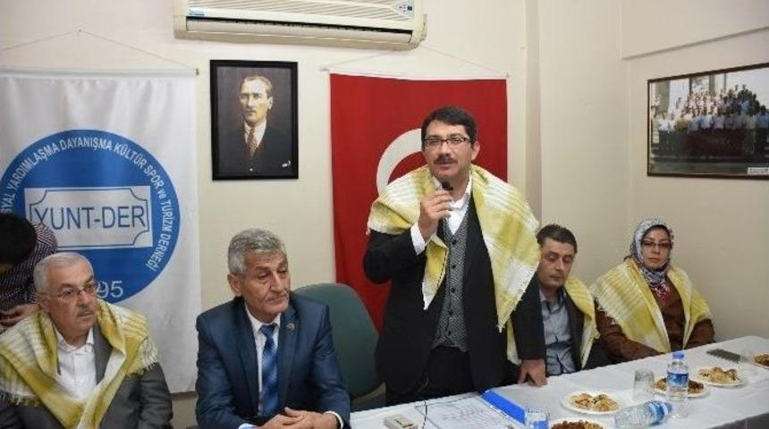 Başkan &Ccedil;elik Yunt-der&rsquo;in Konuğu Oldu