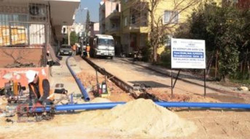 Meski&rsquo;nin &Ccedil;ime Suyu Alt Yapı Yenileme &Ccedil;alışmaları S&uuml;r&uuml;yor