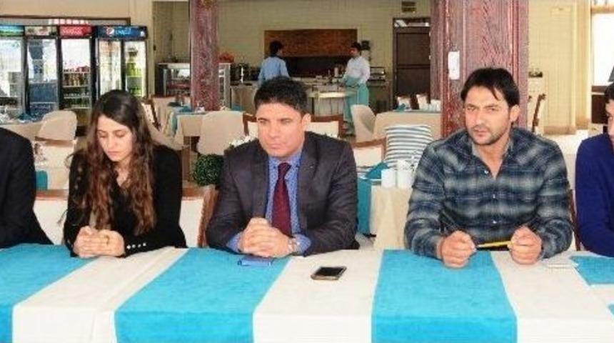 Van B&uuml;y&uuml;kşehir Belediyespor Y&ouml;neticileri Basınla Bir Araya Geldi