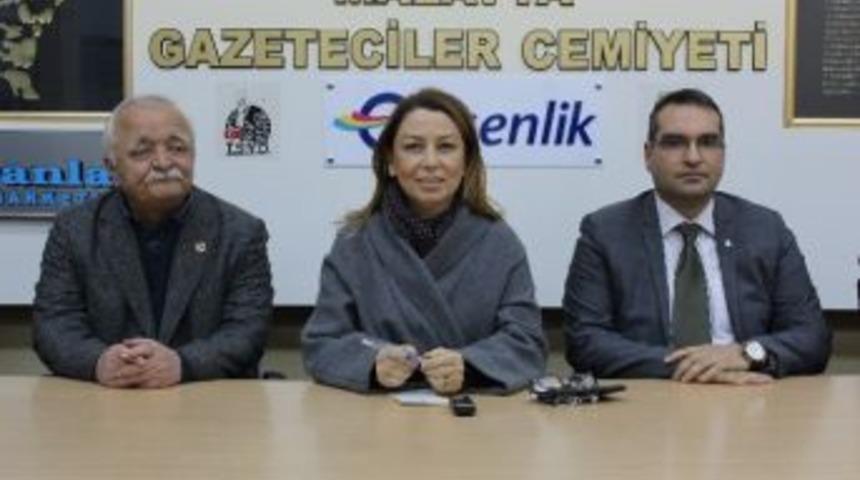 Milletvekili &Ouml;znur &Ccedil;alık&rsquo;tan Gazeteciler Cemiyeti&rsquo;ne Ziyaret