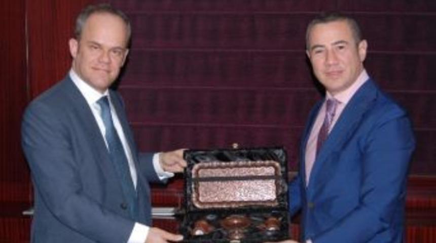 Ab T&uuml;rkiye Delegasyonu Siyasi İşler M&uuml;steşarı Poupeau&rsquo;nun Gto Ziyareti