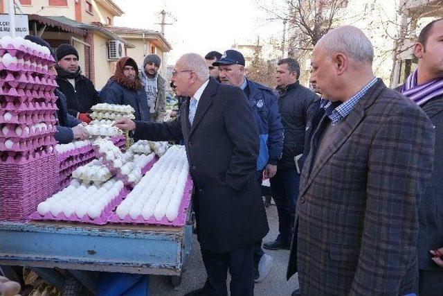 Haliliye’de Zabıtalardan Sıkı Denetim