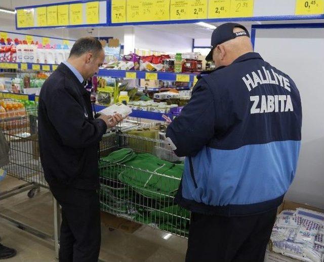 Haliliye’de Zabıtalardan Sıkı Denetim