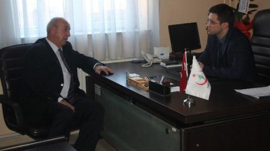 Başkan &Ccedil;ayır&rsquo;dan Başhekim Erik&rsquo;e Ziyaret