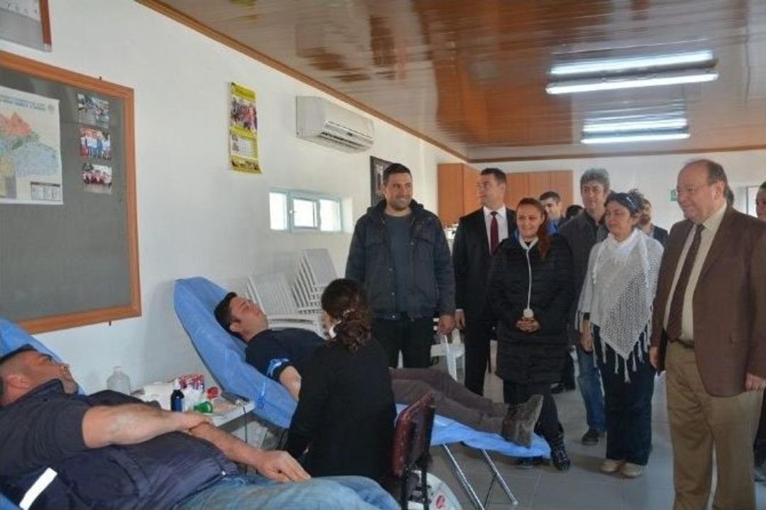 Efeler Belediyesi&rsquo;nden Kısa S&uuml;rede 25 &Uuml;nite Kan Bağışı