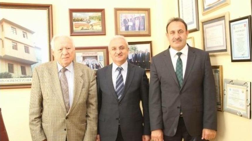 Başkan Başsoy&rsquo;dan Hacı Ali Akın&rsquo;a Ziyaret